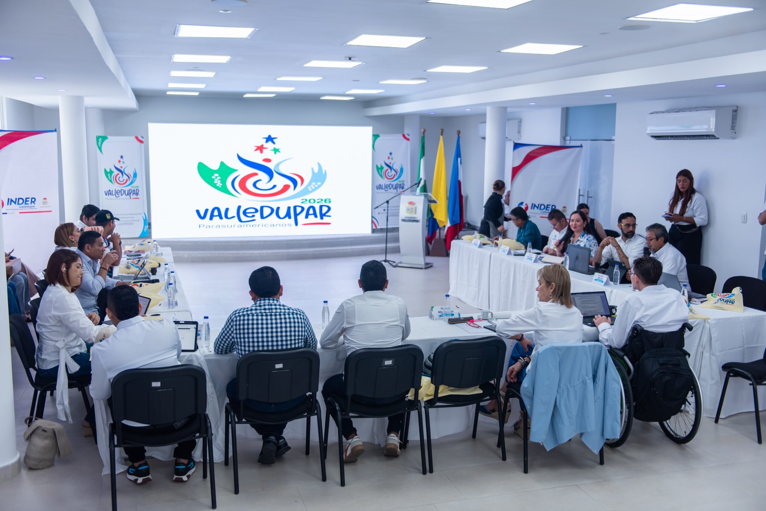 Destacan avances en la organización de los Parasuramericanos Valledupar 2026