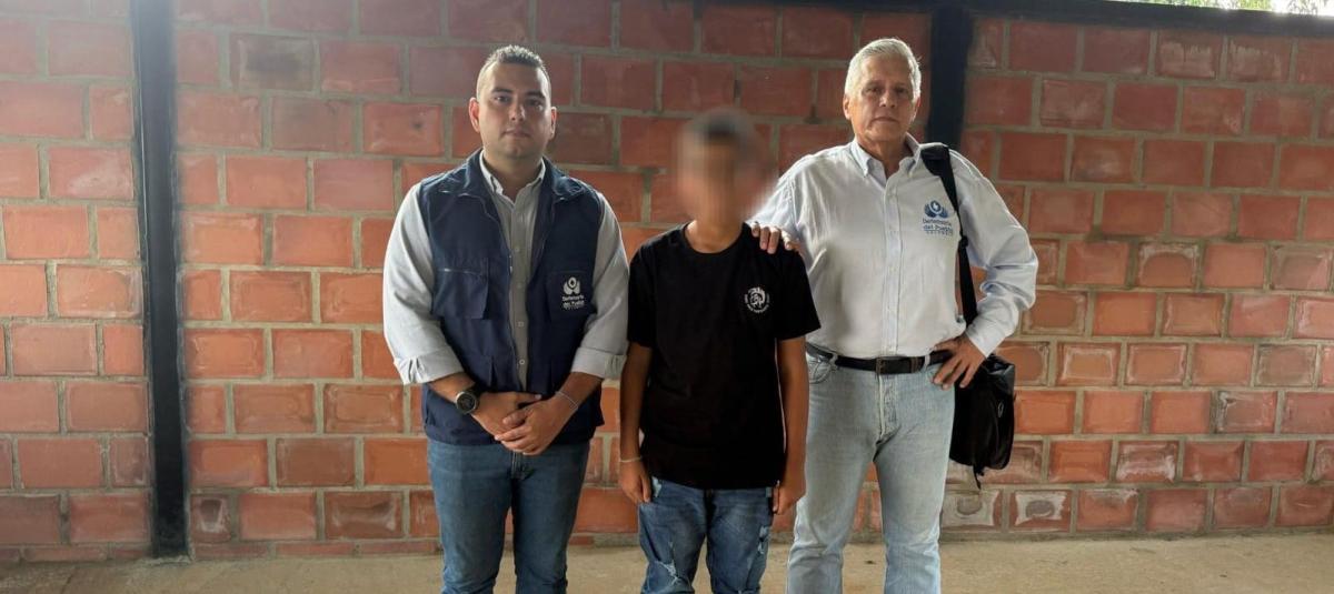 Liberan al niño Lyan José Hortúa