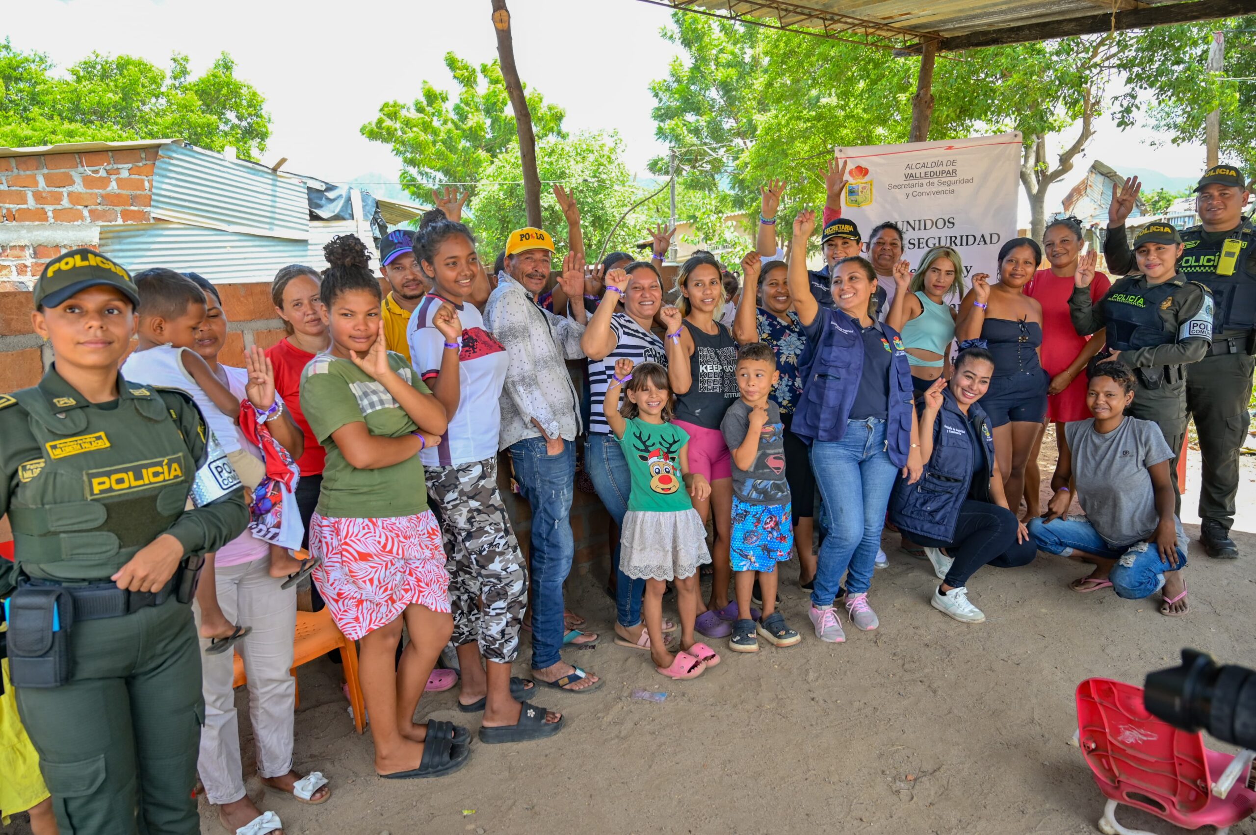 El programa ‘Convivencia Armónica 360’ benefició a familias de Vista Hermosa III, en Valledupar