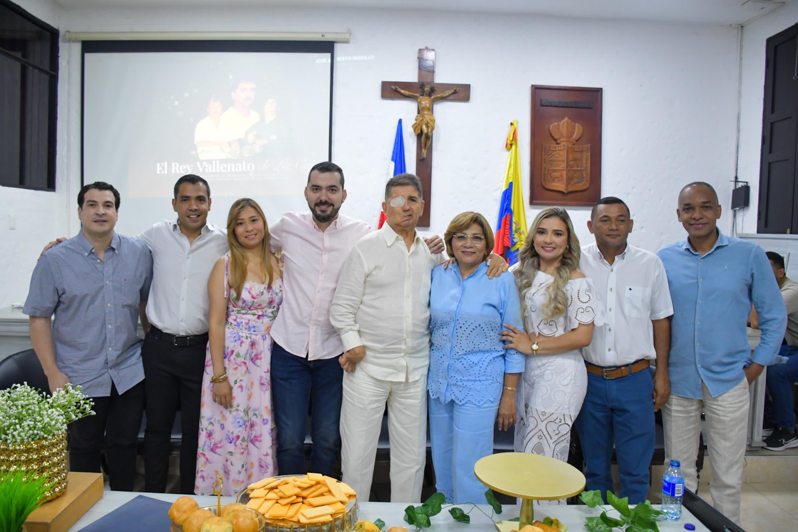 El Concejo de Valledupar exaltó en vida al maestro de la caja vallenata, Jorge Luis ‘Peya’ Zuleta