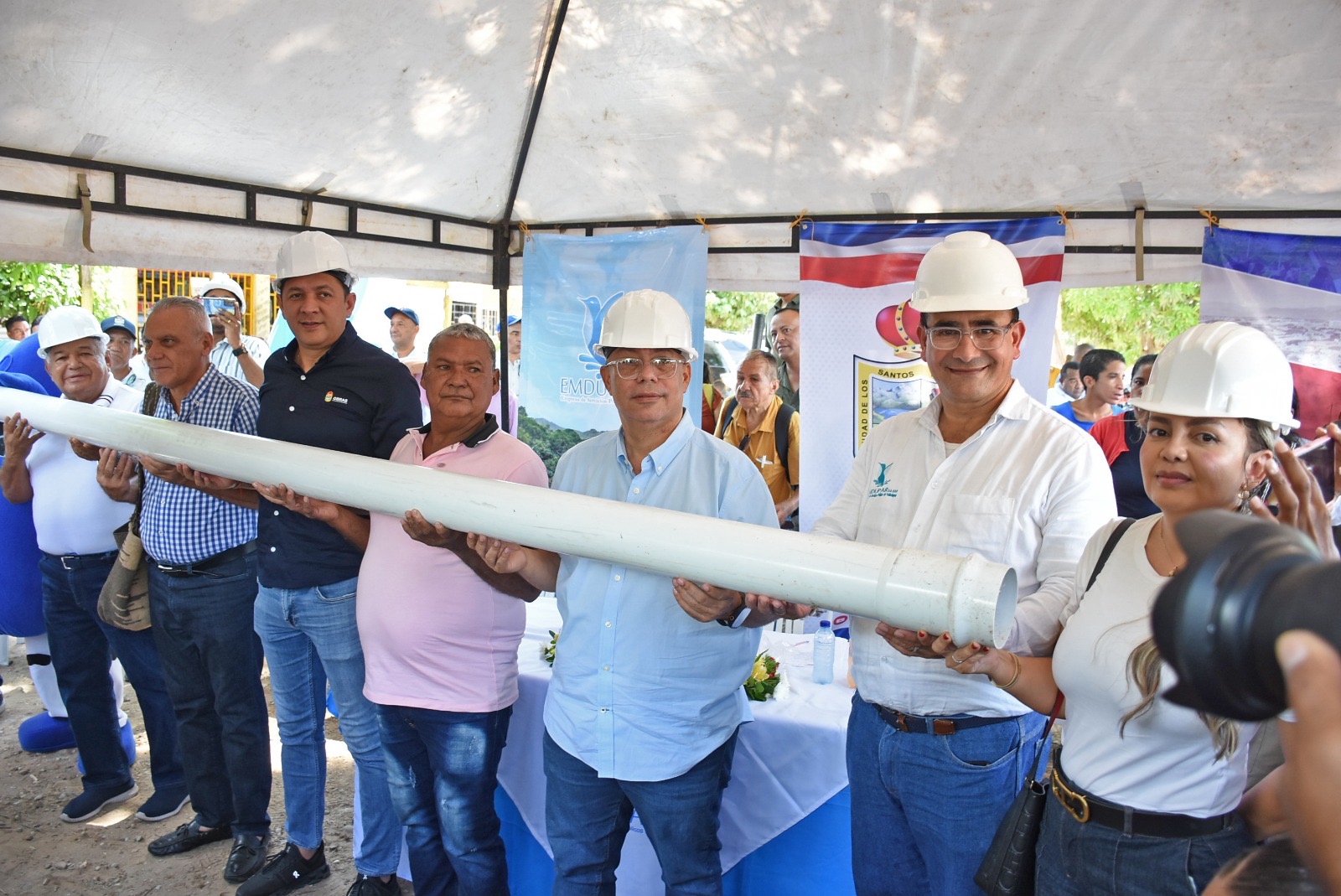 Inician obras de instalación de tuberías en Valledupar tras 18 años de espera