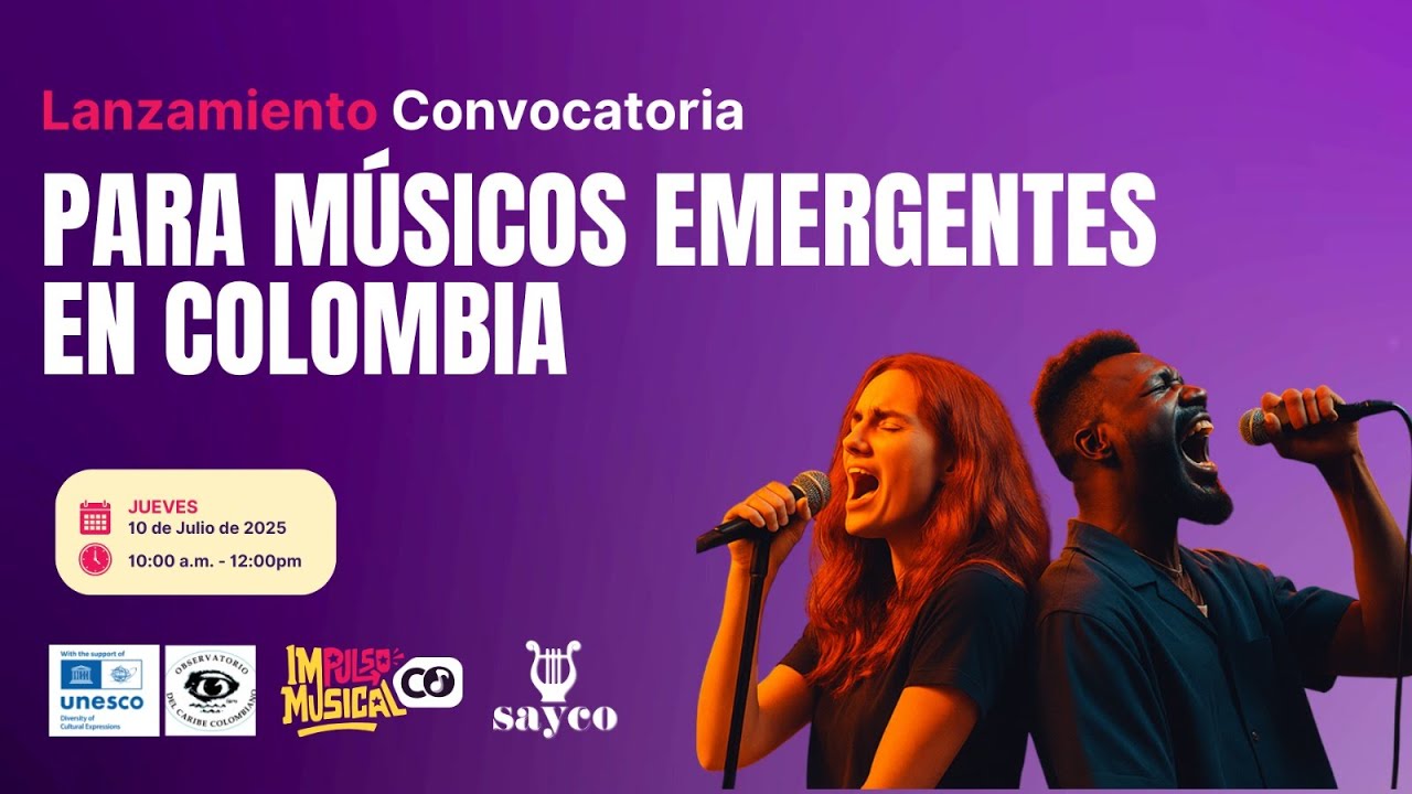Abierta la Convocatoria para Músicos Emergentes: ¡Tu talento merece ser escuchado!