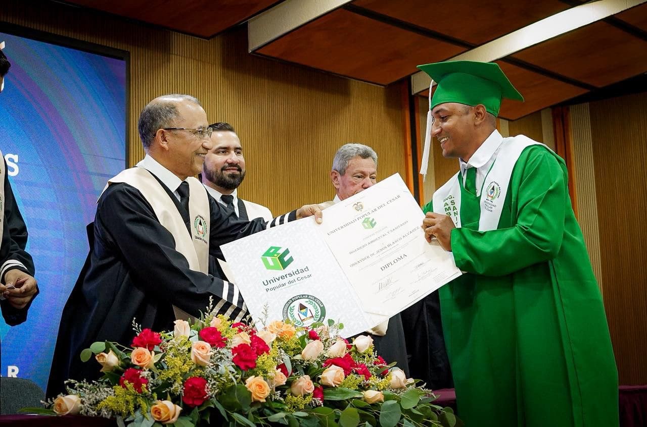 Más de 600 nuevos profesionales de la Universidad Popular del Cesar fortalecen el desarrollo regional
