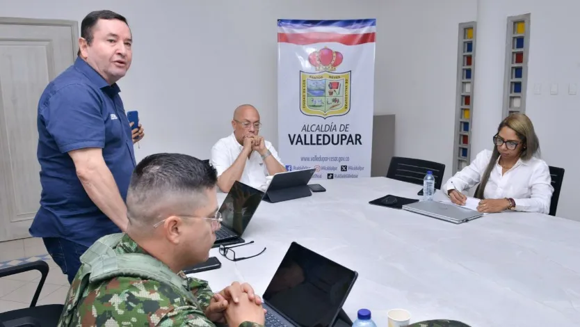 En consejo de seguridad, alcalde Ernesto Orozco destacó disminución en delitos de impacto en Valledupar