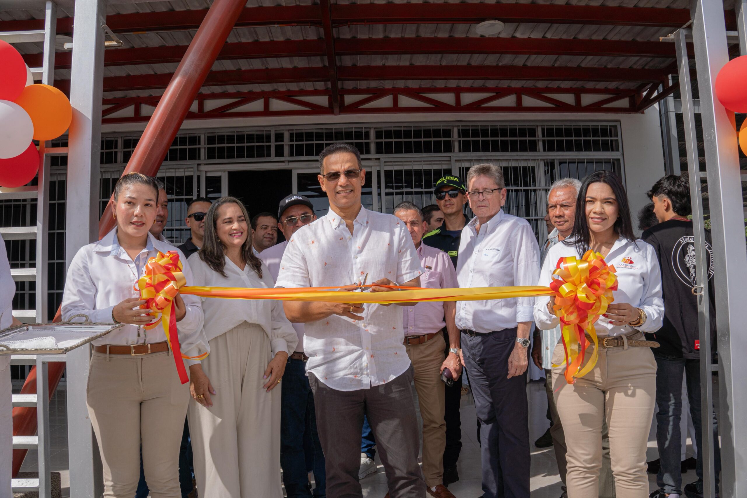 Comfacesar inauguró complejo deportivo en Bosconia
