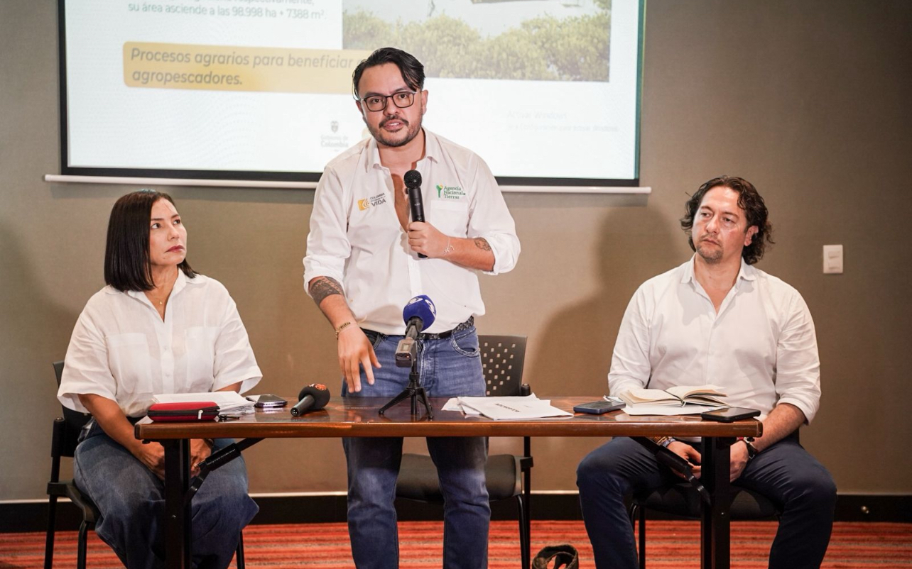 ANT le cumple al Cesar con 28.323 hectáreas entregadas a campesinos y comunidades étnicas en tres años del Gobierno Petro