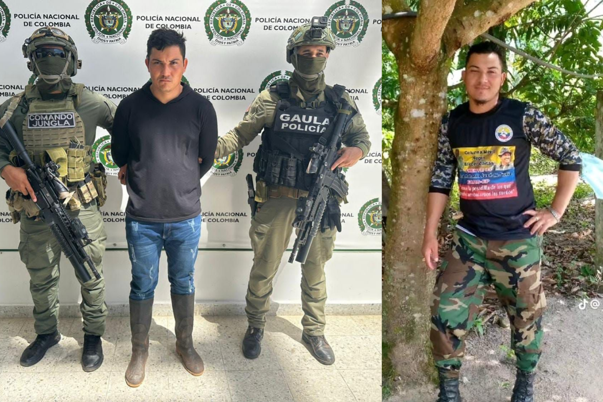 Capturan en zona rural de San Diego a alias «Kiko», miembro de las dicidencias y uno de los más buscados en el Catatumbo