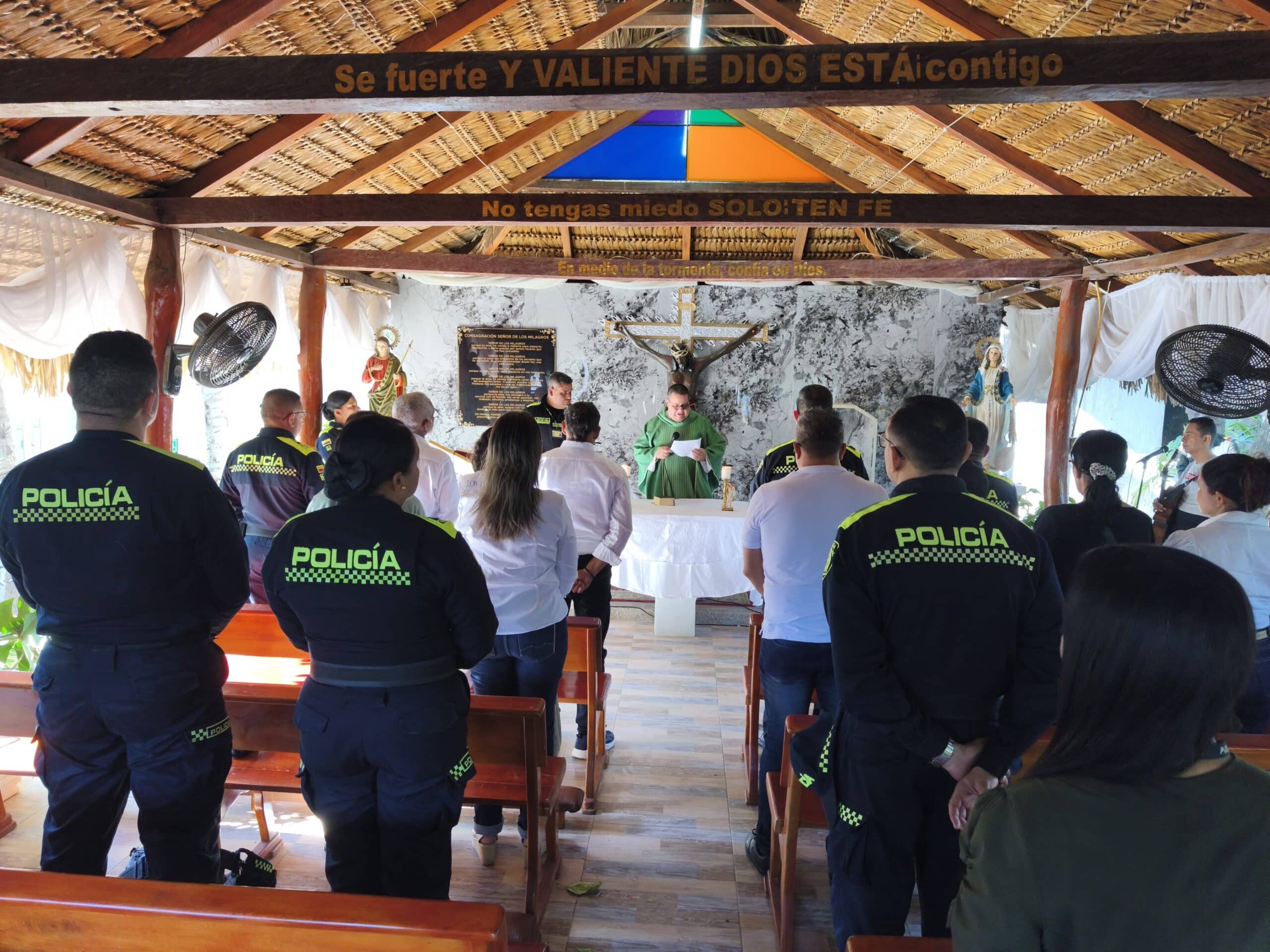 Valledupar conmemoró los 20 años del atentado en Atánquez que dejó 15 policías muertos