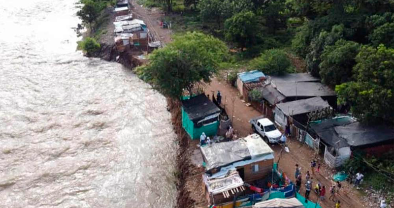 Crecientes súbitas en la Sierra Nevada ponen en alerta a Valledupar: autoridades refuerzan vigilancia en ríos y balnearios