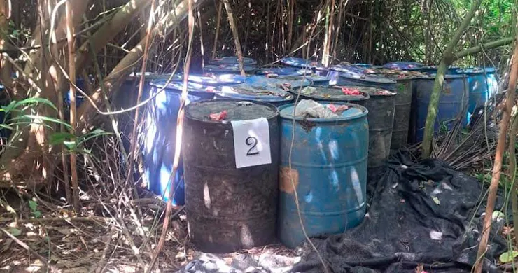 Ejército neutralizó embarcaciones de ‘Los Pachenca’ en Magdalena