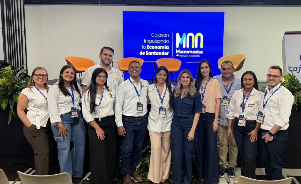 Comfacesar llevó a las empresas participantes de «Impulso Empresarial» a la macrorueda de negocios en Bucaramanga