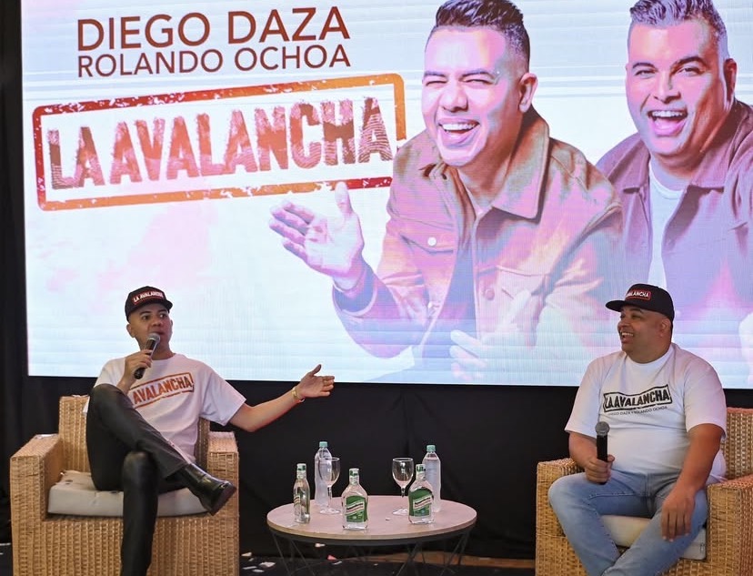 Diego Daza y Rolando Ochoa, presentan el álbum ‘La Avalancha’