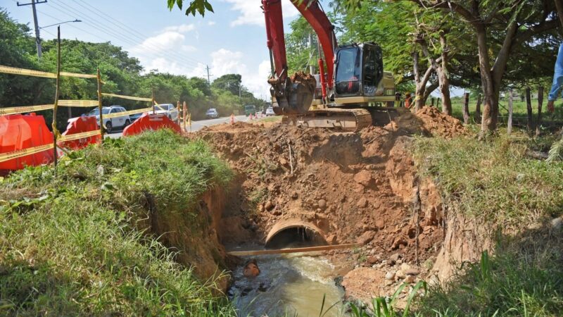 Iniciaron trabajos de solución definitiva a emergencia en el emisario final