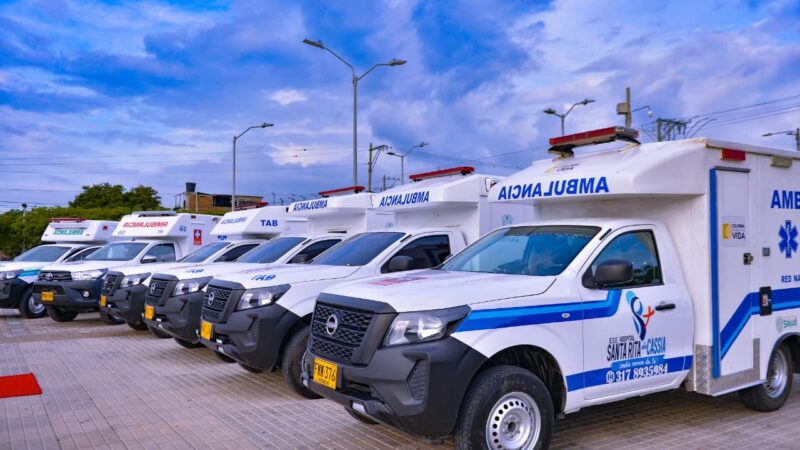 Gobierno fortalece la red hospitalaria del Cesar con nuevas ambulancias e inversiones