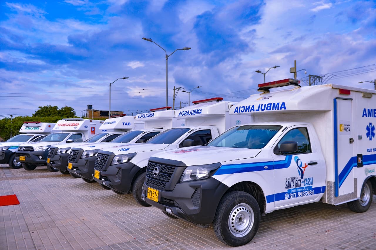 Gobierno fortalece la red hospitalaria del Cesar con nuevas ambulancias e inversiones
