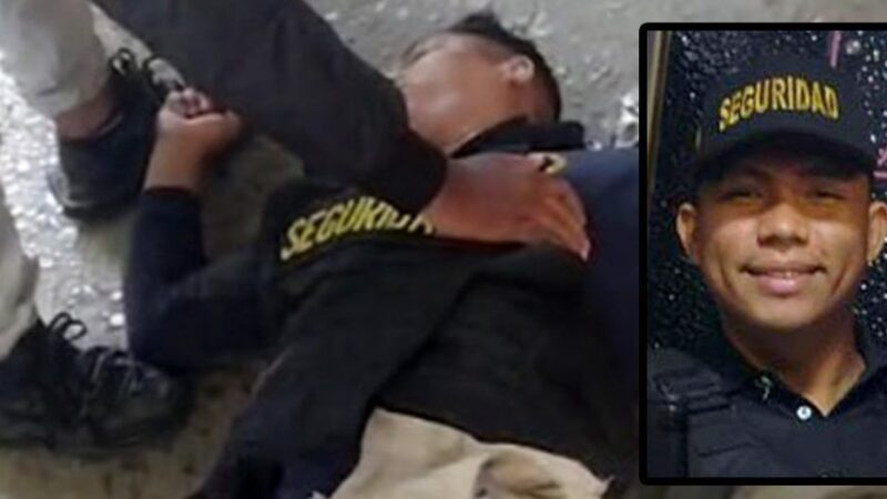 Joven vigilante murió tras ser arrollado por un camión en Valledupar