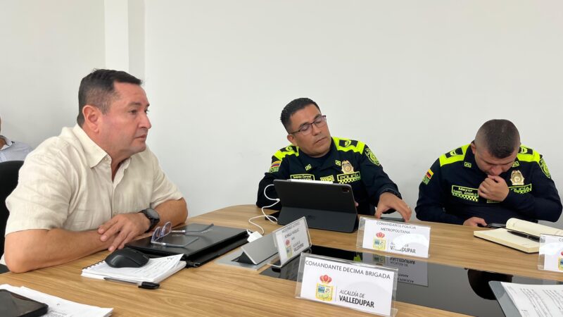 Autoridades refuerzan seguridad en Valledupar tras amenazas contra funcionarios del INPEC
