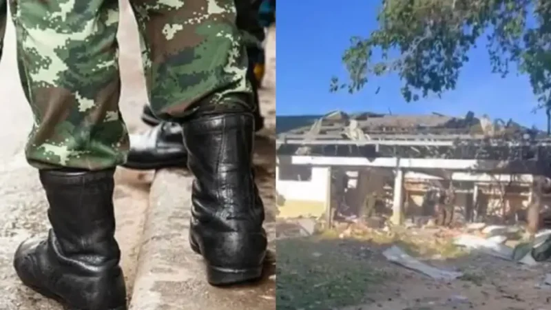 Atentado con explosivos contra base militar en Arauca deja un soldado muerto y seis heridos