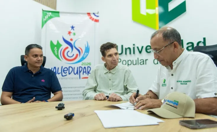 Universidad Popular del Cesar y Comité Paralímpico Colombiano se unen para fortalecer la organización de los Juegos Parasuramericanos Valledupar 2026