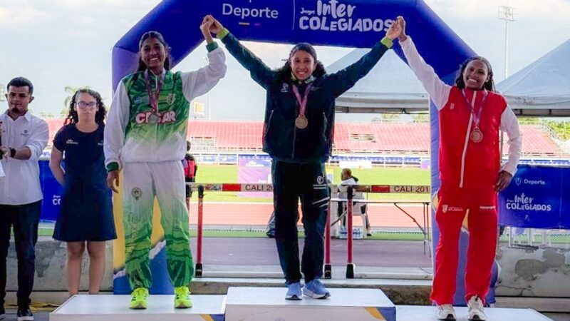 El Cesar suma siete medallas en la Final Nacional de los Juegos Intercolegiados 2025