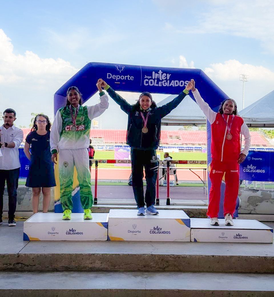 El Cesar suma siete medallas en la Final Nacional de los Juegos Intercolegiados 2025