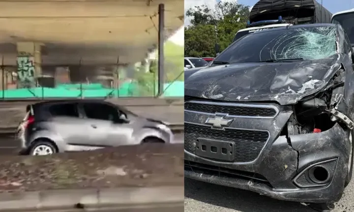 Tragedia en Medellín: conductor ebrio arrolló a cuatro trabajadores del Metro; uno murió en el lugar