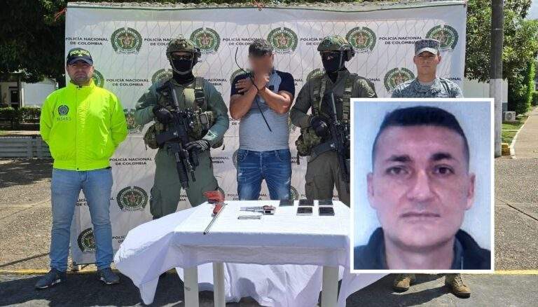 Capturan en el Meta a alias “El Viejo”, pieza clave en el magnicidio de Miguel Uribe Turbay