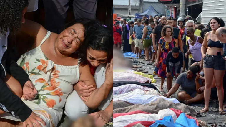 Masacre en Río: 132 muertos deja la operación policial más letal en la historia de Brasil