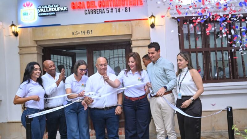 Valledupar estrena la Casa del Contribuyente: un espacio moderno para facilitar los trámites tributarios