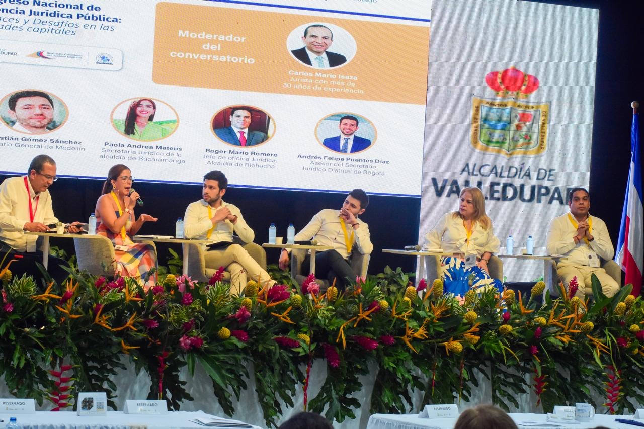 Valledupar se proyecta como epicentro jurídico con la realización del Congreso Nacional de Gerentes Jurídicos