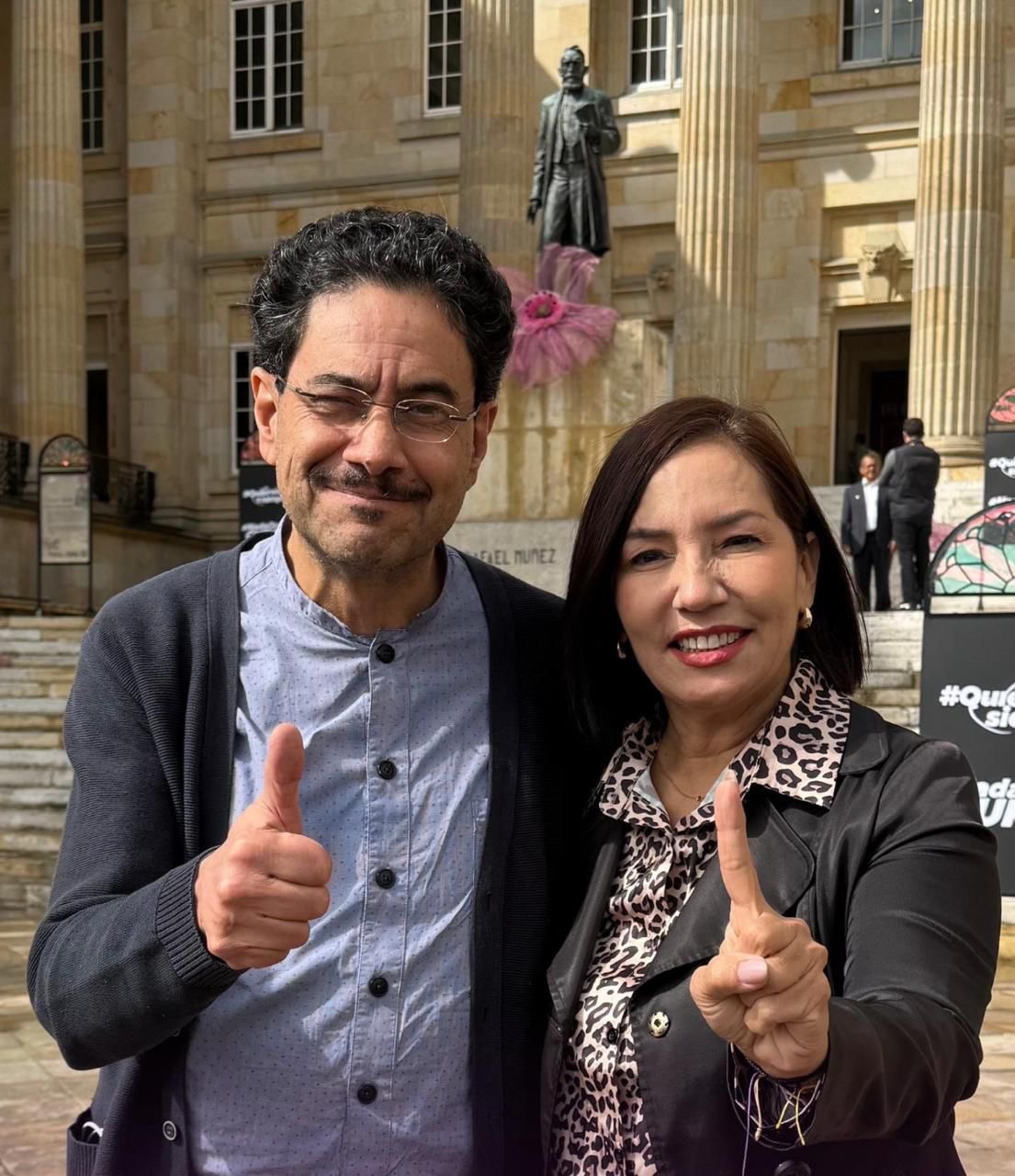 Iván Cepeda respalda en Valledupar el cierre de campaña de Alexandra Pineda, aspirante a la Cámara por el Pacto Histórico