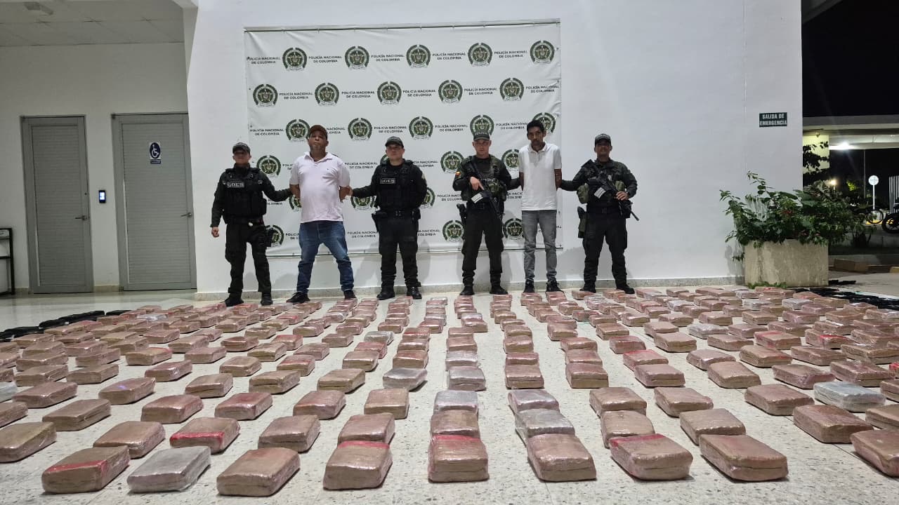 Cae cargamento de marihuana en Valledupar: 298 kilos ocultos en un carro particular