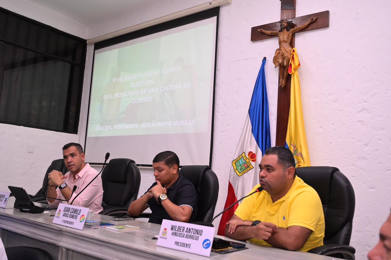 Concejo de Valledupar exige acciones integrales frente a la problemática de habitantes de calle