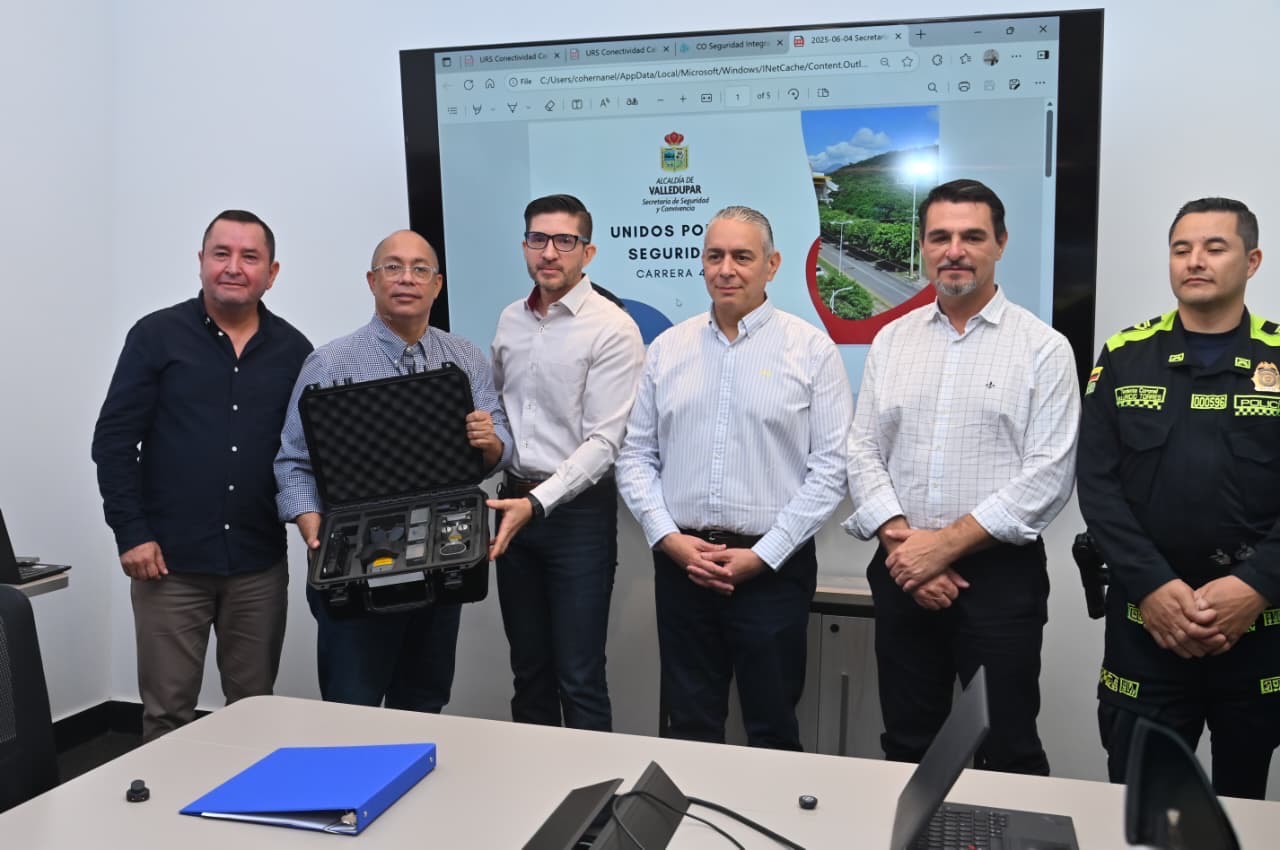 Implementan drones y cámaras de alta resolución para reforzar la seguridad en la carrera cuarta de Valledupar