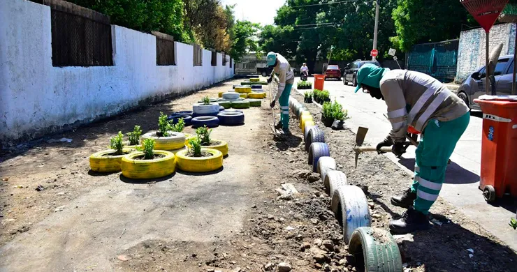 Aseo del Norte convierte un basurero en jardín ecológico gracias a jornada de recuperación en Valledupar