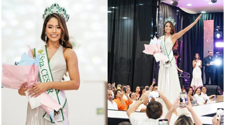 María Camila Tamayo fue impuesta como Señorita Cesar y representará al departamento en el Concurso Nacional de Belleza 2025