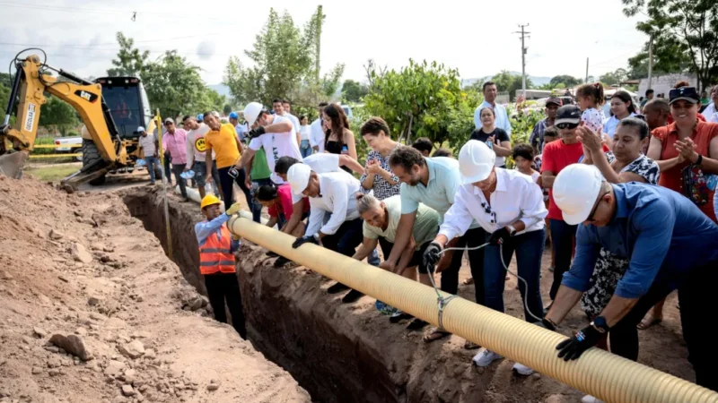 Inician obras de alcantarillado en El Copey, Cesar