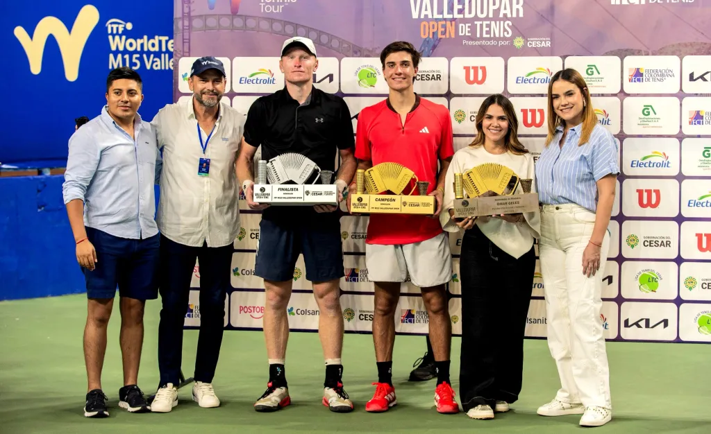 Lucio Ratti, campeón del ITF M15 Valledupar Open 2025: una semana de tenis y emociones en el Cesar