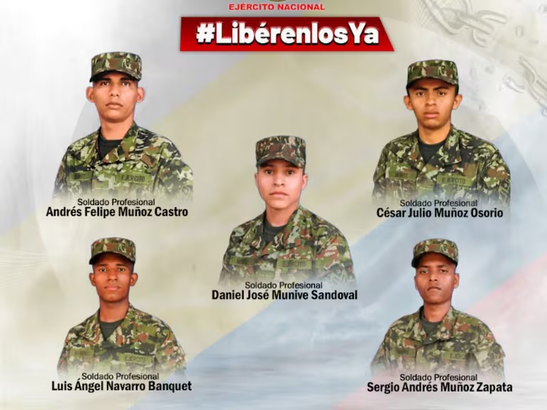 Cinco soldados fueron secuestrados por el ELN en zona rural de Tame, Arauca