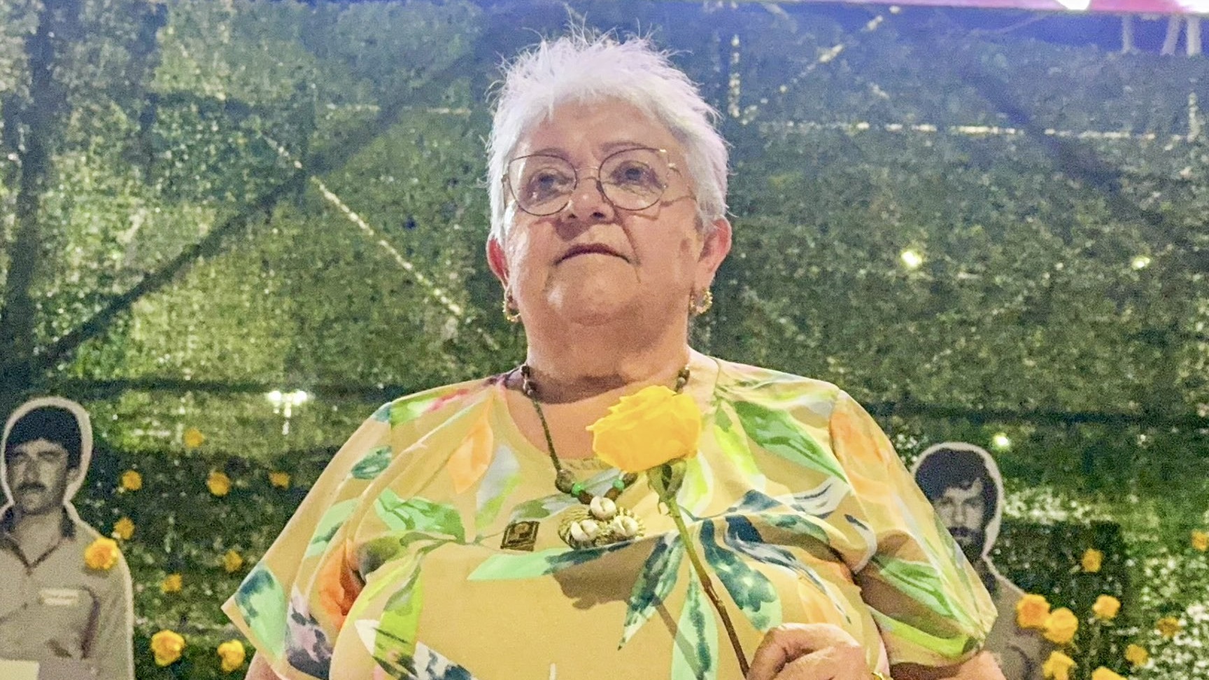 Imelda Daza, presente en el perdón histórico del Estado por el exterminio de la UP