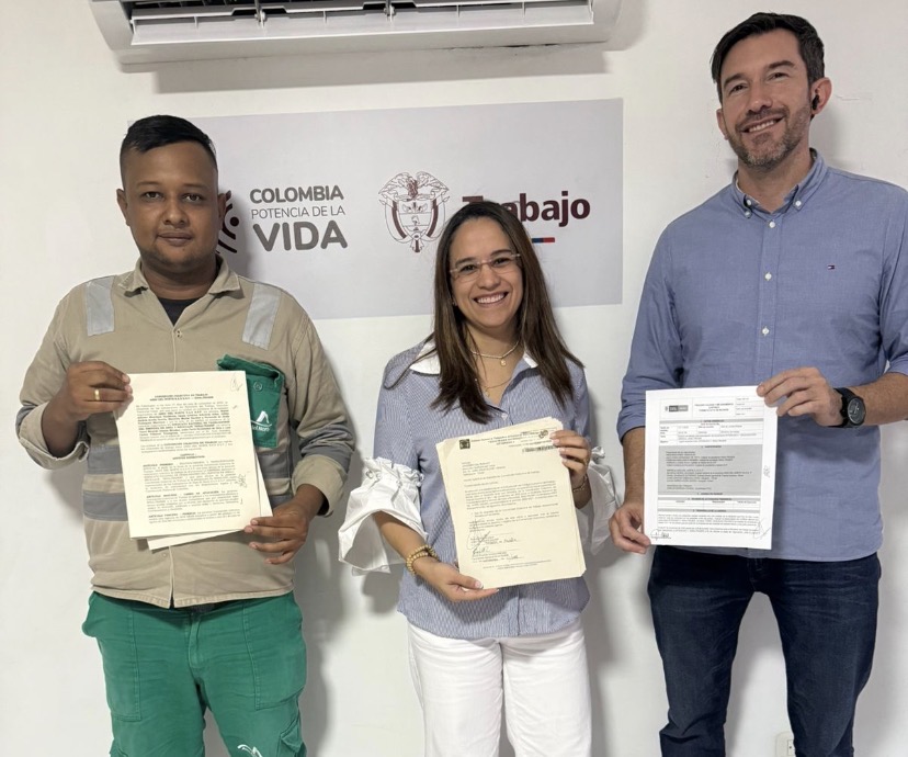 Aseo del Norte y Sinaltraser logran acuerdo y firman convención colectiva tras amenaza de huelga