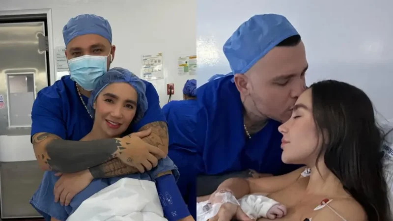 Paola Jara y Jessi Uribe anuncian el nacimiento de su hija Emilia