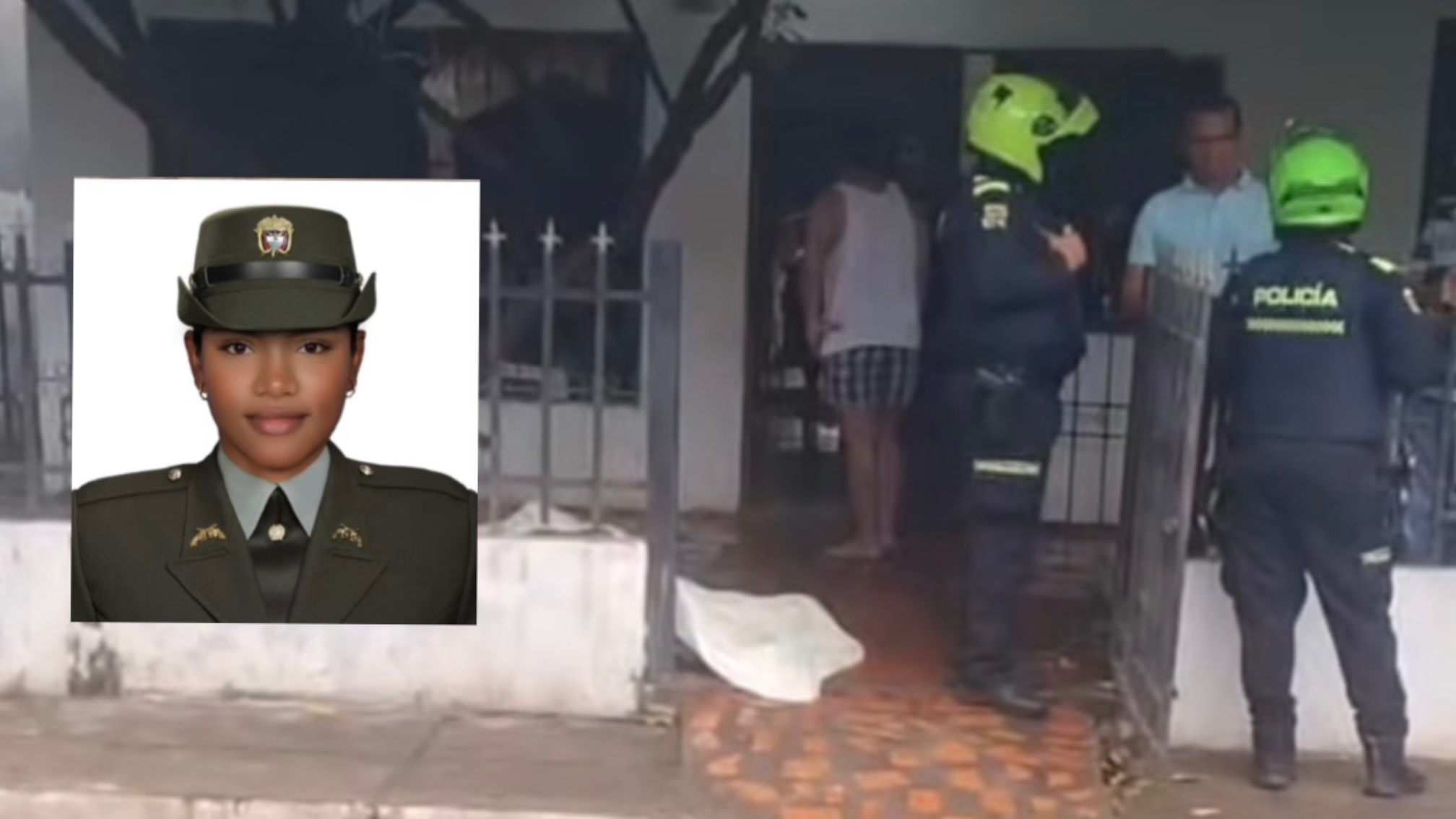 Patrullera de la Policía fue asesinada en Valledupar; su pareja, funcionario del INPEC, fue capturado