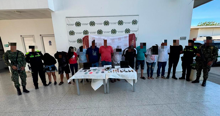 Cae banda ‘Los Rancho Solo’: 12 capturados en megaoperativo contra el hurto a residencias en Valledupar