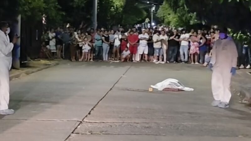 Hombre conocido como “alias Cejas” fue asesinado en el barrio San Martín de la capital del Cesar