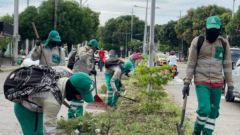 Programa comunitario impulsa jornadas de limpieza y reciclaje en barrios de Valledupar